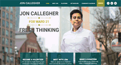 Desktop Screenshot of joncallegher.com